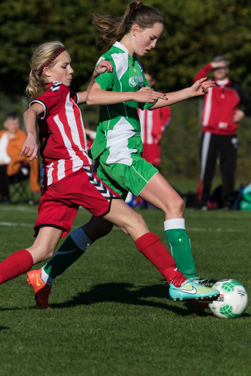 Bild 77 - C-Juniorinnen Kaltenkirchener TS - TuS Tensfeld : Ergebnis: 8:1